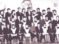 11 выпускники 8-го класса с классным руководителем Т.С.Кухтиченко 1985 год